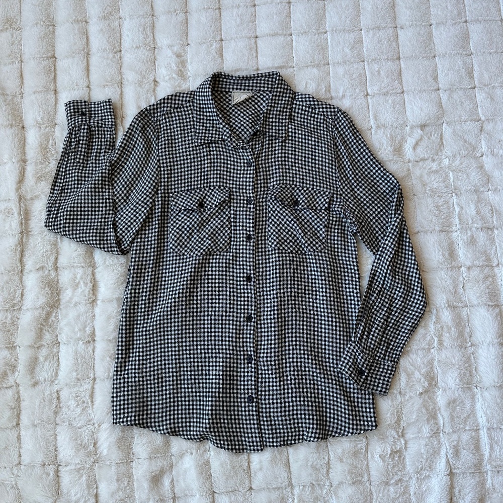 Modish Rebel Button Down Top